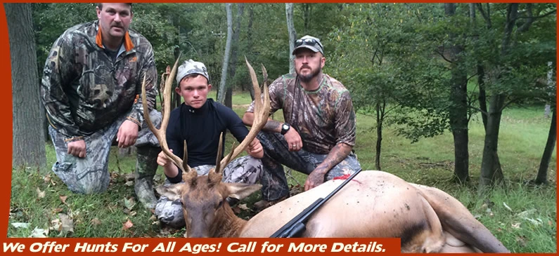 Pennsylvania Elk Hunting at Stonebridge is an unforgettable experience.